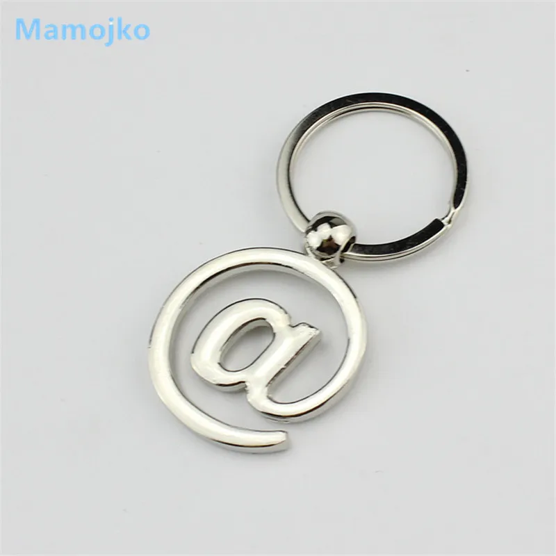 

Mamojko Creative URL Symbol @ Pendant Keychain Fahsion Handbag Pendant Key Holder For Men Cute Car key Ring Ornament