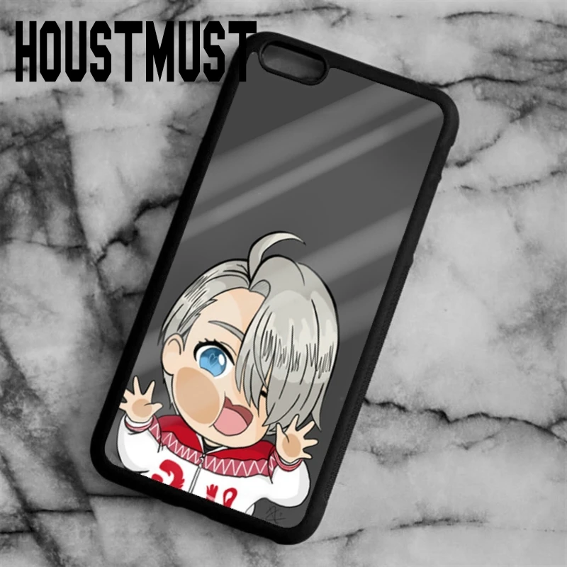 HOUSTMUST anime Yuri On ice victor nikiforov Case cover For iPhone 5 5S SE 6 6S 7 8 Plus X Samsung galaxy S5 S6 S7 edge S8 |