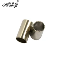 HXY 200 шт Серебряная ловля, овальная латунная трубка, двойные медные обжимные рукава, рыболовные Вертлюги, набор разъемов, коробка, рыболовные снасти