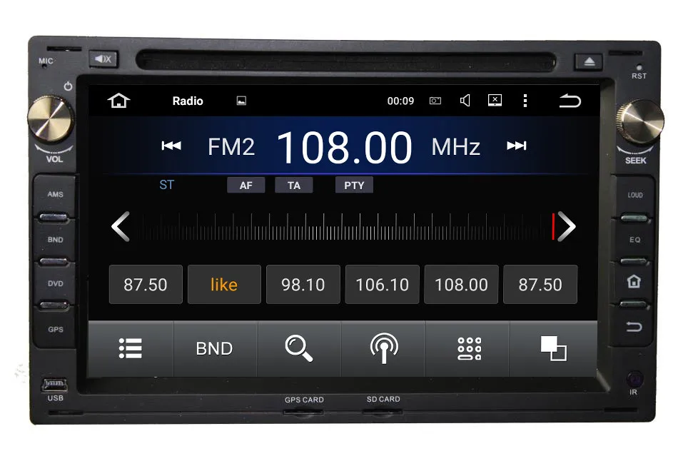 Excellent 7" Android Car DVD Player with GPS WIFI,Audio Radio Stereo,Car multimedia for VW PASSAT B5/MK5 2001-2011,VW JETTA/BORA/POLO/MK3 2