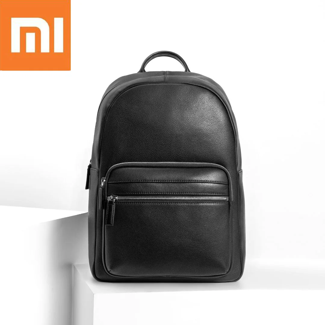 

Xiaomi VLLICON 24L Leather Shoulder Backpack 1.3inch Laptop Bag Outdoor Travel Xiaomi Laptop Bag for Macbook for Xiaomi Laptop