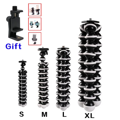 

Mini Octopus Tripod Holder Mobile Phone Tripod flexible Gorillapod For Canon sony Fujifilm nikon phone Gopro SLR Camera DV black
