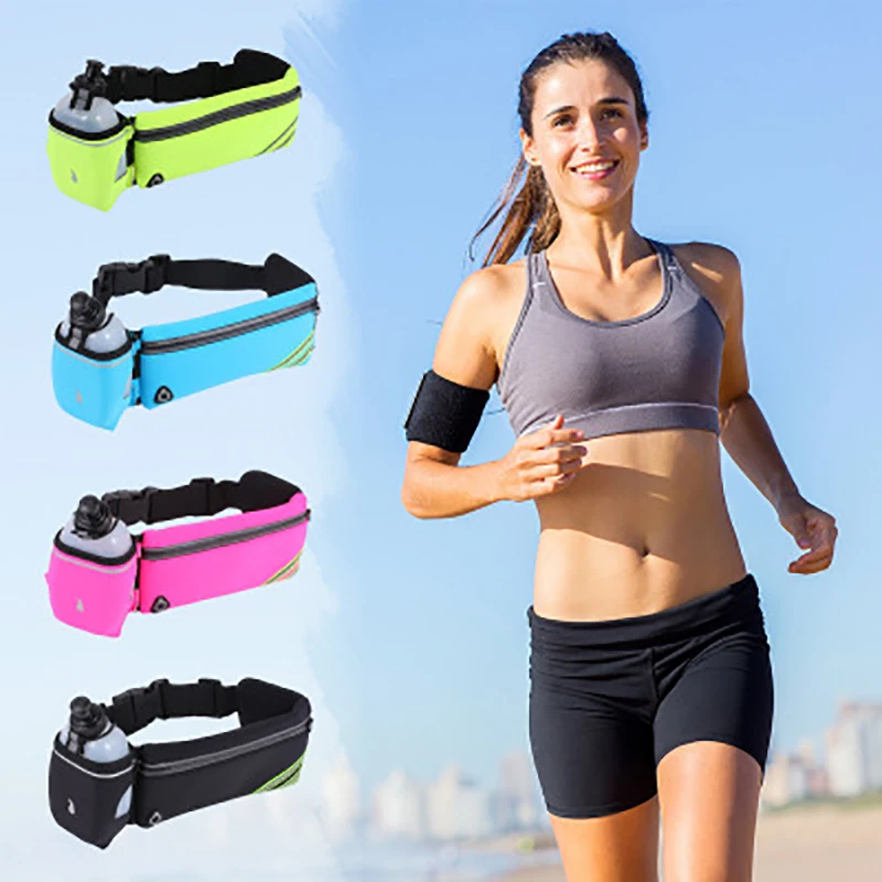 

Running Bag Kettle Waist Bags Running Belt For Men Women Marathon Running Pack Pouch Ultra-thin Waterproof Marathon Pocket 007