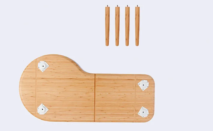 Low Unique Bamboo Coffee Table Modern Design Sofa Side Furniture Living Room Tea Table Vintage Small Bamboo Table Decorations
