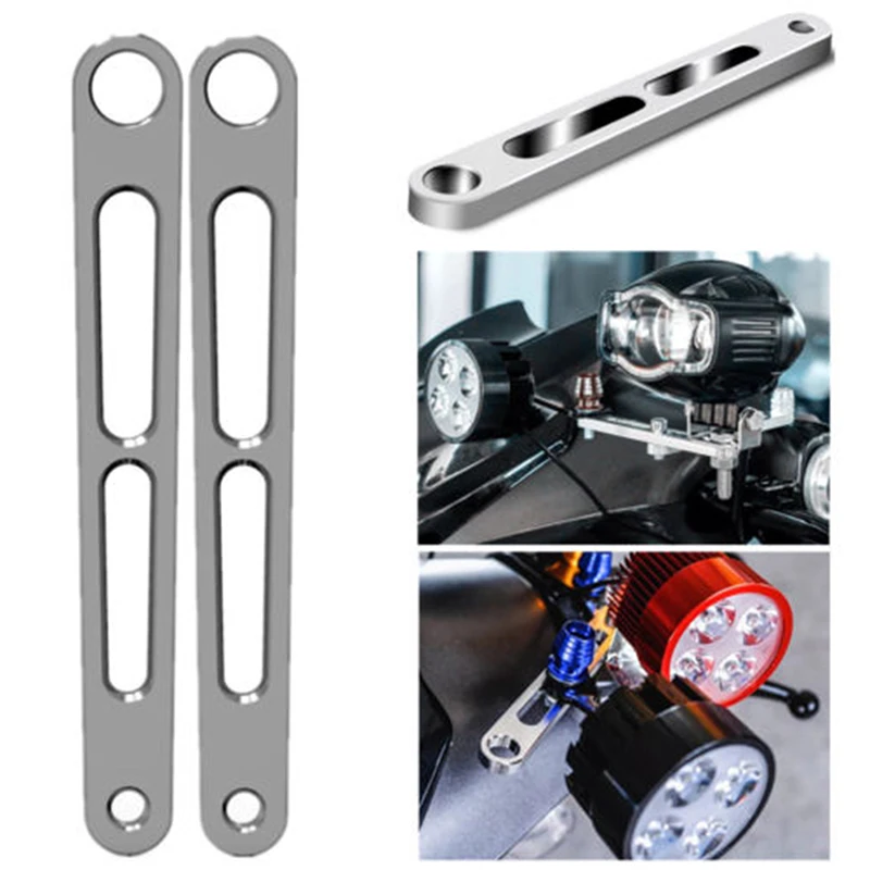 

1pc Universal Motorcycle Headlamp Holder Adjust Motor Fork Mount Headlight Mount Brackets Fork Ear Chopper