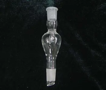 

50ml,24/29,Glass Straight Anti-splash adapter,lab glassware