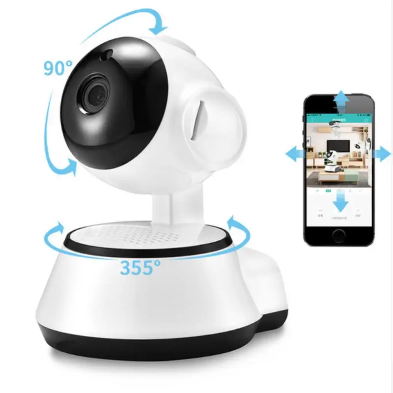 

Home Security IP Camera Wireless Smart WiFi Camera WI-FI Audio Record Surveillance Baby Monitor HD Mini CCTV Security Camera
