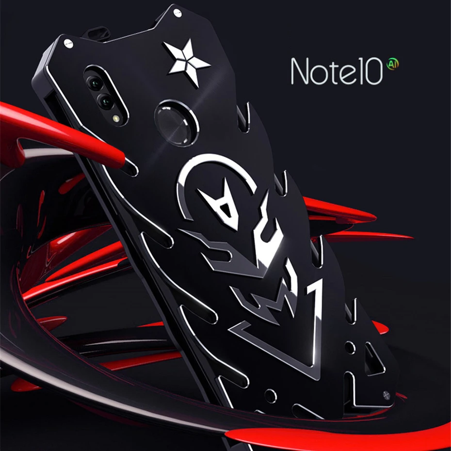 

For Huawei Honor Note 10 Metal Case Shockproof Aviation Aluminum Armor Hard Cover For Huawei Honor note 10 Protective Shell