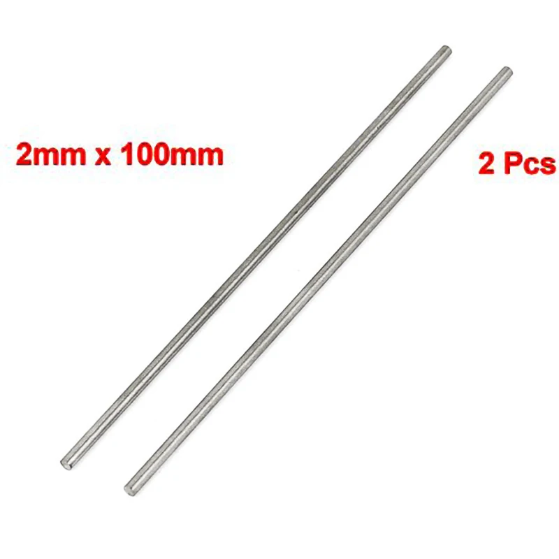 2 Pcs 2mm x 100mm HSS Round Turning Lathe Bars HSS Lathe Tool Bit