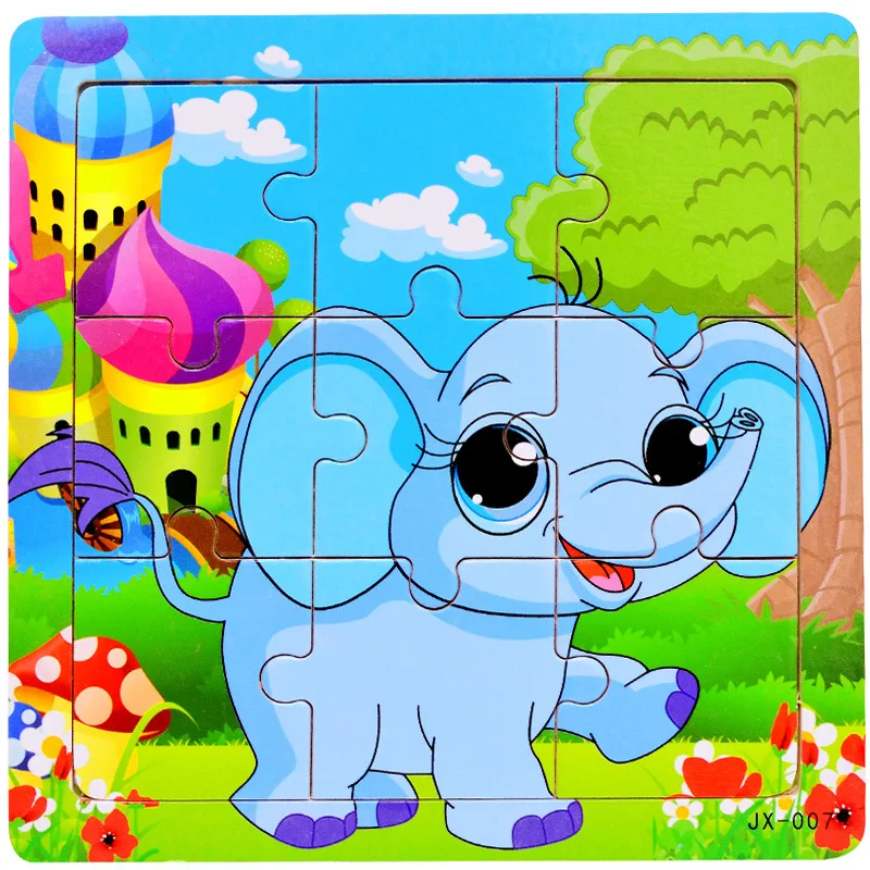 rompecabezas elefante