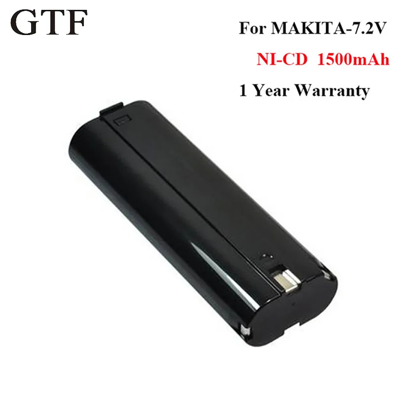 

GTF 7.2V Ni-CD Replacement Power Tool Battery for Makita 7000,7002,191679-9,632002-4,7003,3700D,632003-2,4071D,6002D,4770D