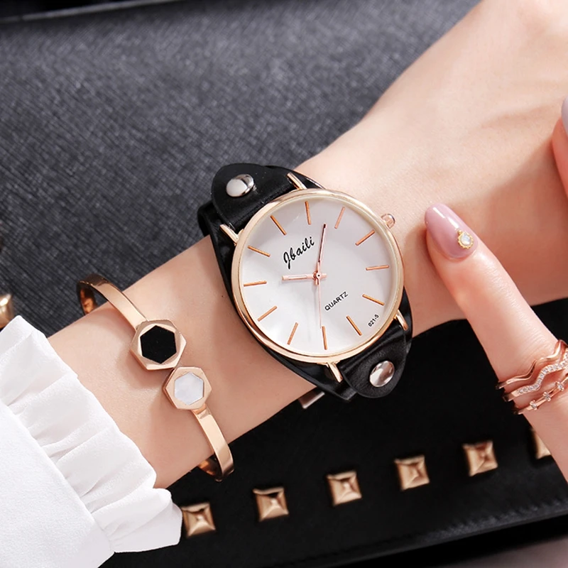 Multi Color Strap Design Women Watches Luxury Fashion Dress Quartz