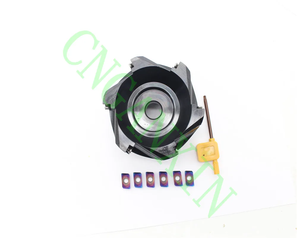 Новинка; 1 P BAP400R100T6-32 6 фрезерование канавок резак+ 6 P APMT1604PDER-M2 4115