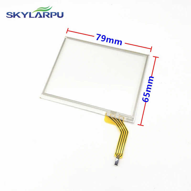 

skylarpu New 3.5" inch 79mm*65mm TouchScreen for Garmin Zumo 400 500 450 550 3.5 QVGA.Mod & TP Touch Screen Digitizer Glass