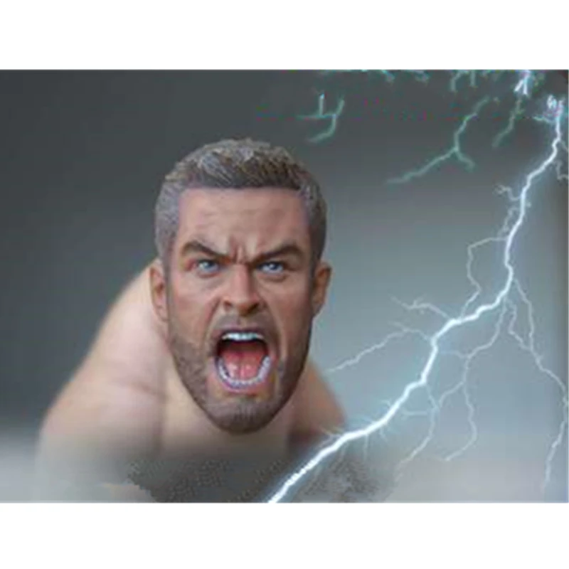 

Thor:Ragnarok Superhero Thor Real-likeheadsculpt 1:6 Head Portrait kull PVC Action Figure Collectible Model Toy BOX D892