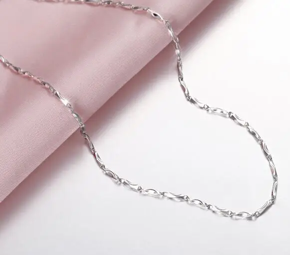 Серебряное ожерелье цепочка короткое лезвие ключицы серебряные аксессуары