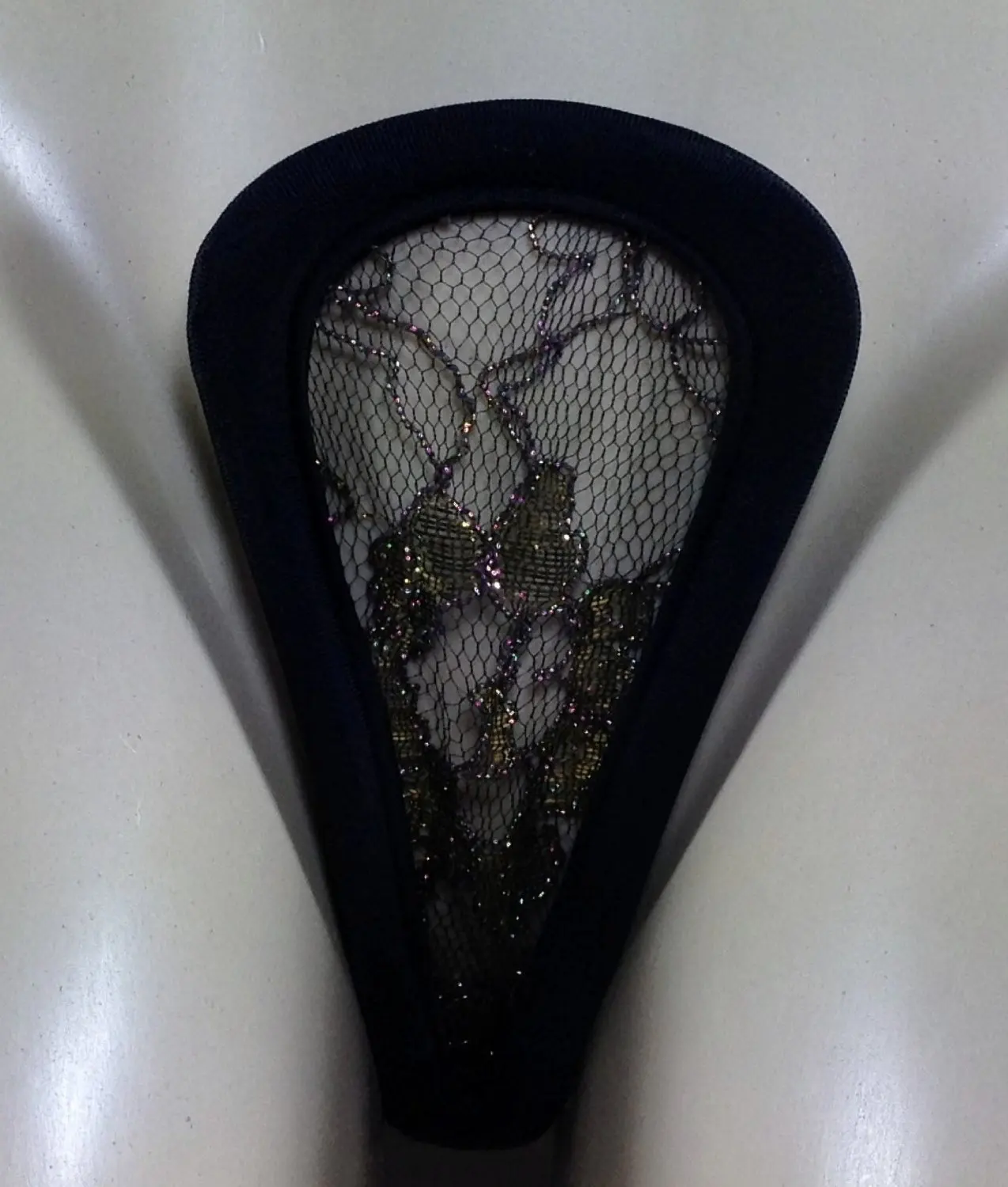 

MYTL Black Color Women's C String and Beautiful Lace Invisible Underwear