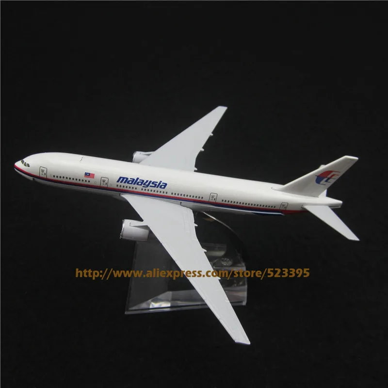 16cm Alloy Metal Airplane Model Air Malaysia Airlines Boeing 777 B777