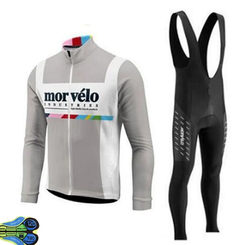 Оранжевая команда MMORVELO Велоспорт Топы 12D велосипед брюки костюм Ropa Ciclismo мужчины Pro осень весна кофта для велоспорта Culotte одежда