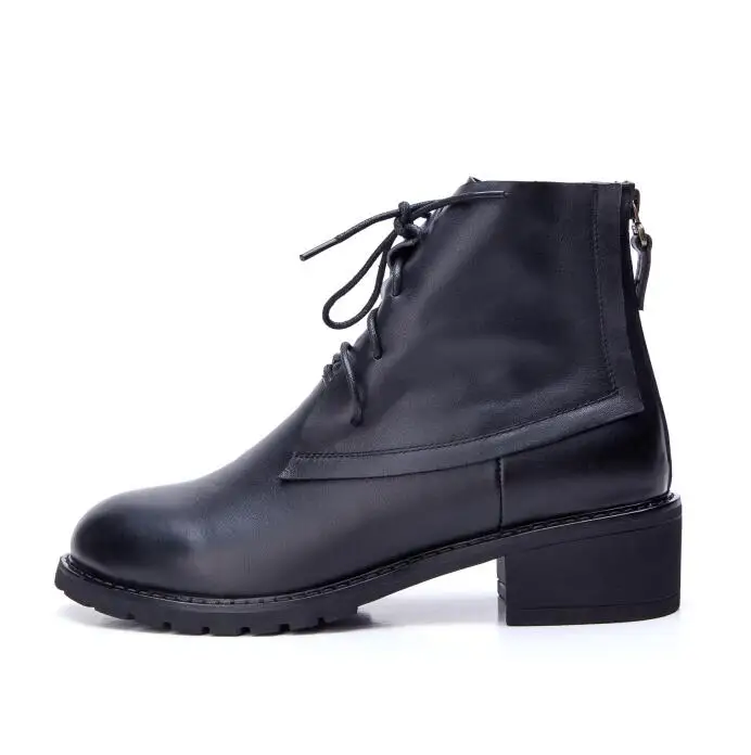 Free shipping,2016 new Autumn and winter Rome vintage genuine leather short boots famale thick bottom fashion boots with zipple Free shipping,2016 new Autumn and winter Rome vintage genuine leather short boots famale thick bottom fashion boots with zipple