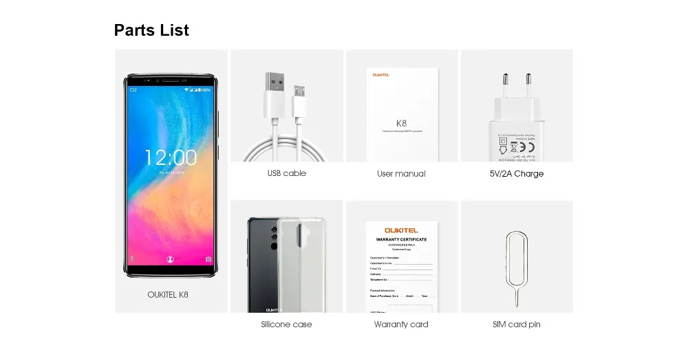Teléfonos móviles 8,0 \