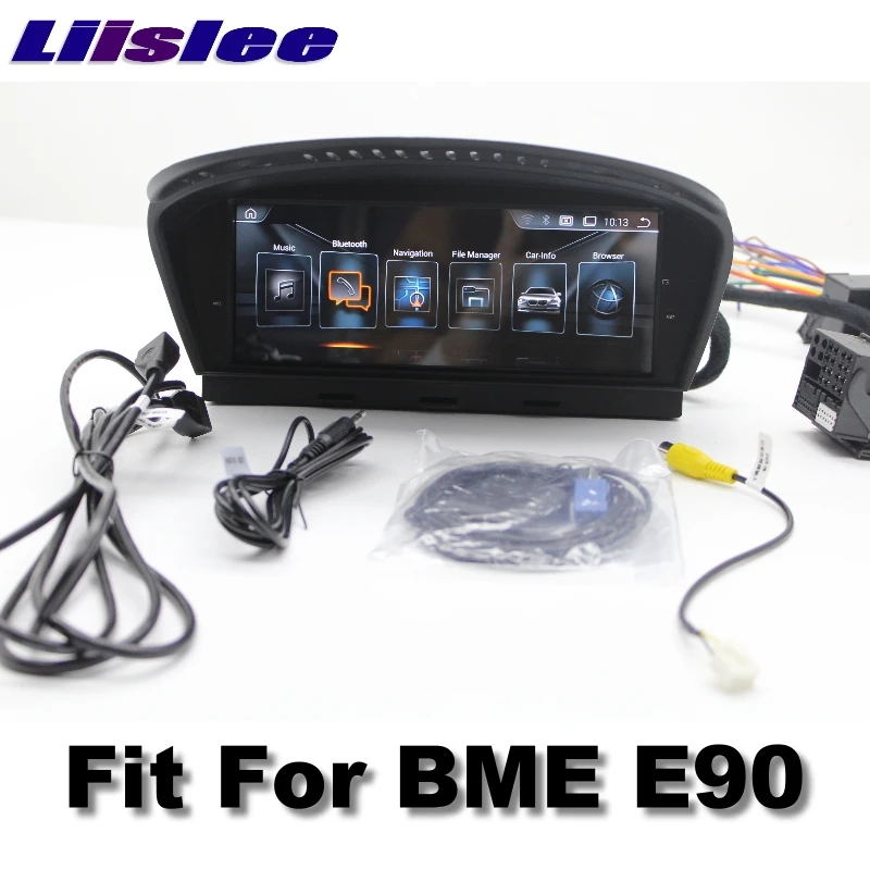 Top LiisLee Car Multimedia GPS Audio Hi-Fi Radio Stereo For BMW 3 Series E90 2004~2013 Original CCC Style Navigation NAVI 4
