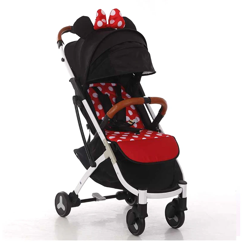 

YOYAPLUS 2018 New Style baby2B1 stroller light folding umbrella car can sit can lie ultra-light portable on the airplane