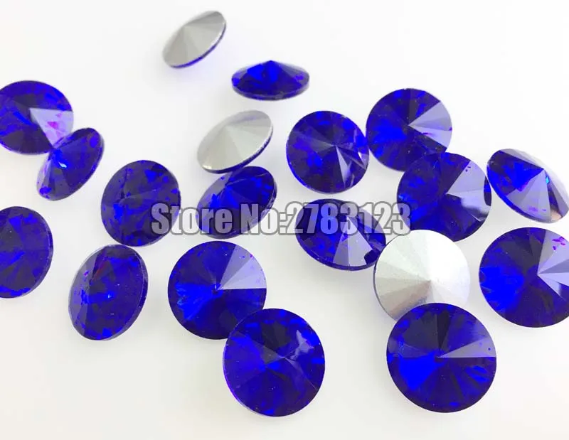 무료 배송 둥근 모양의 포인트 다시 유리 royalblue 느슨한 라인 석, diy 전화 네일 아트 의류 액세서리 swyp011