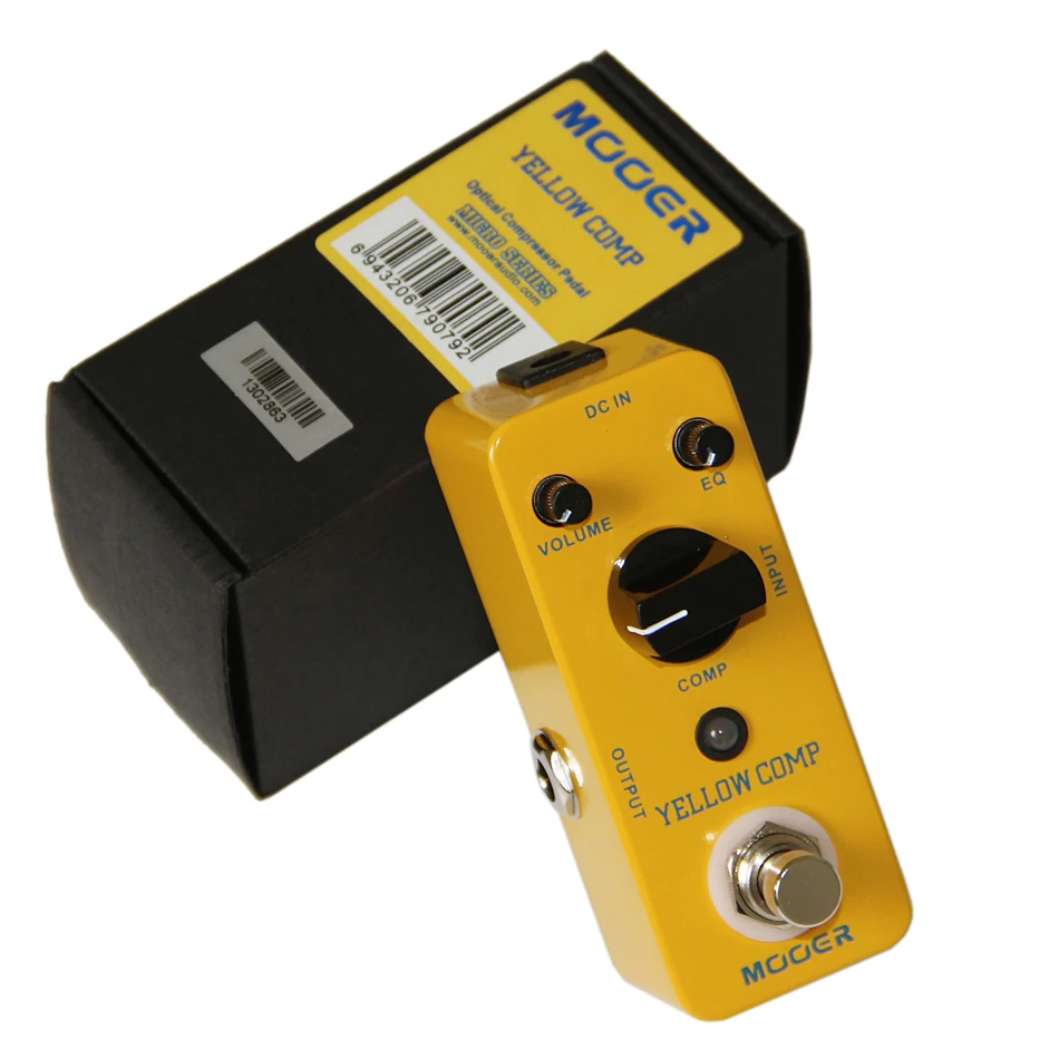 MOOER YELLOW COMP/классический оптический сжимающий звук с гладкой атакой и распадом еще