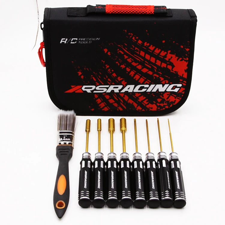 

XRSRACING High quality 1.5/2.0/2.5/3.0 titanium service tool combination 7/8/9 Easy carry tools set for RC car