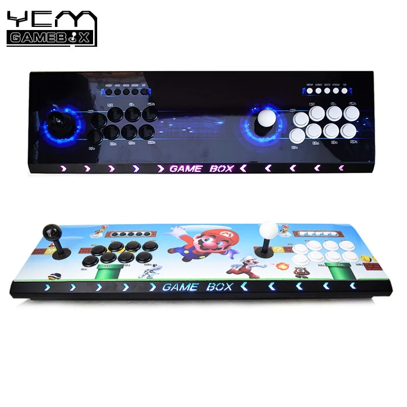 

Pandora's Box 6 Arcade Console 1300 in 1 Copy Sanwa Joystick 8 Button Led Tube 2 Player Controller Retro 3D Games Arcade