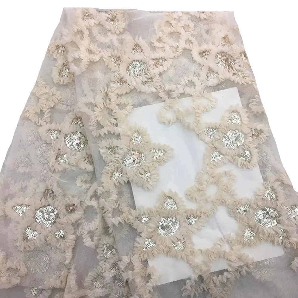 Free Shipping African Lace Fabric White High Quality Cheap Tulle 2018 New embroidered tulle fabric for dresses F99-1 | Дом и сад