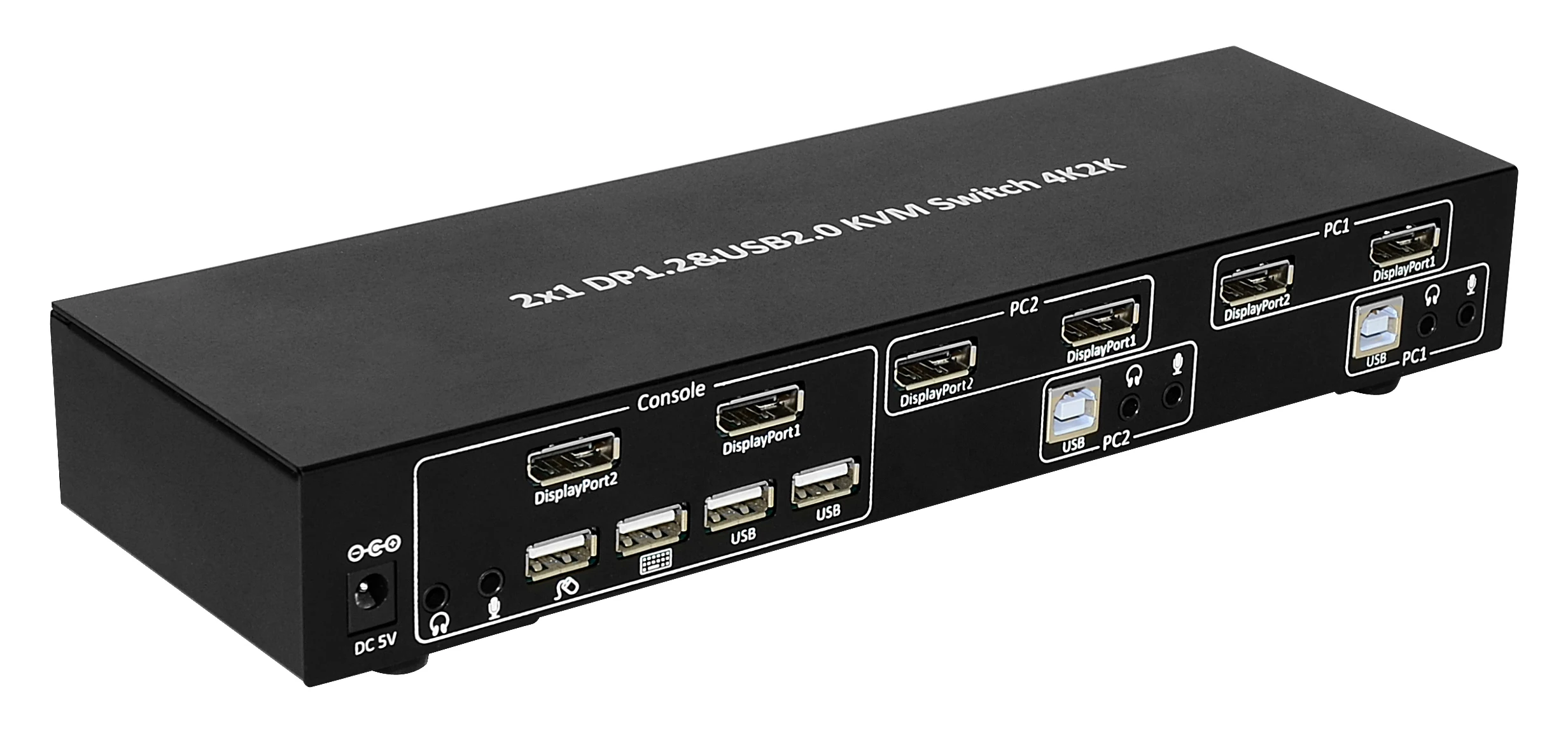 2x1 переключатель DP1.2 и USB2.0 KVM|Кабели VGA| |