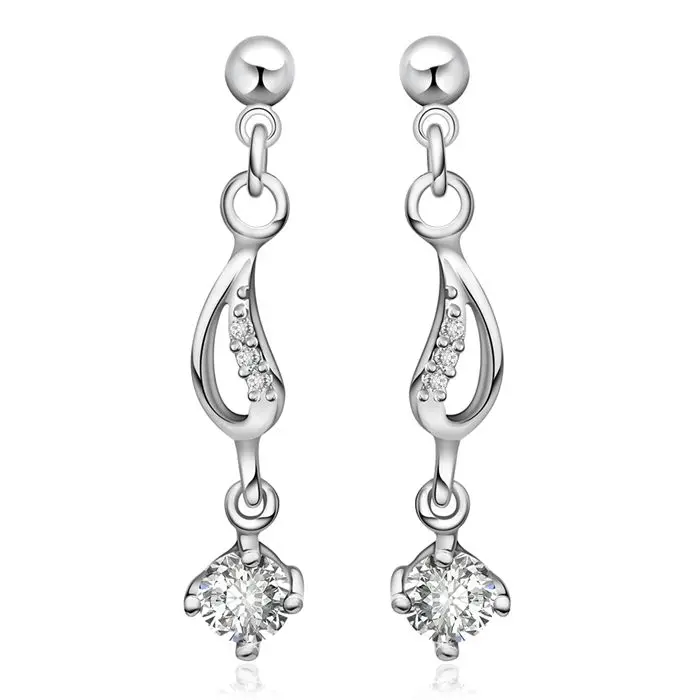 

Wholesale silver plated earrings , silver fashion jewelry , /gvsapmza inaareha E515