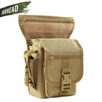 

Upgrade 900D Military Camouflage Drop Leg Bag Tactical Utility Waist Belt Pouch Pack Oxford Fanny Packs Men Belt Hip Bum Bag