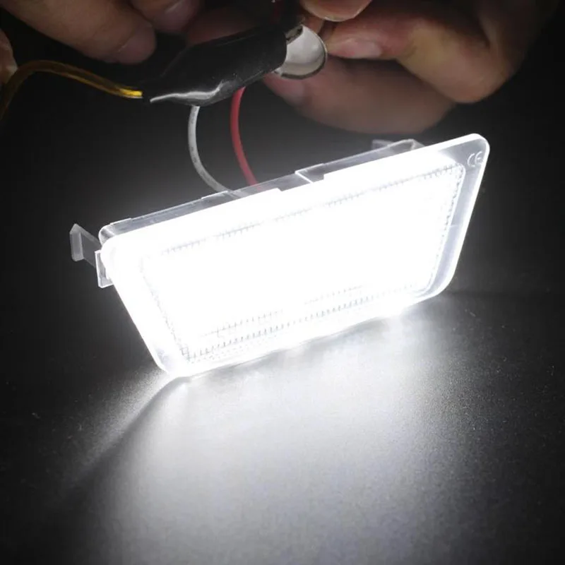 1X LED For Astra G (98-04) Led Number License Plate Light Car License Light Car Styling Car Led Light for Opel Astra G (98-04) hopstyling 2x white 18 smd led number license plate light module for opel vauxhall astra j sports tourer estate zafira tourer c