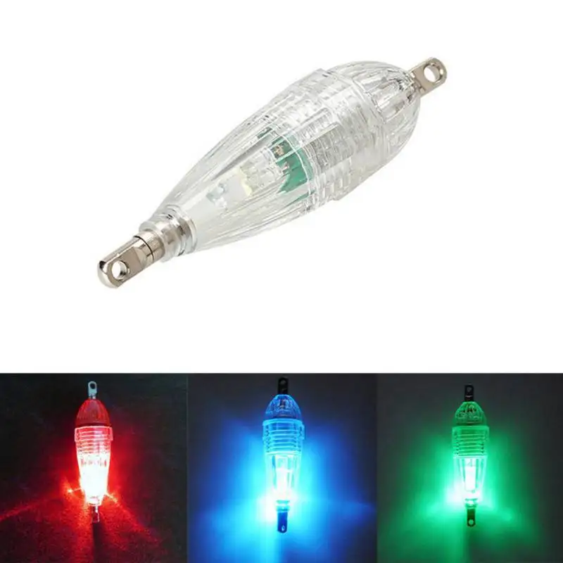 Mini LED Flashing Deep Drop Fishing Squid Underwater Fish Lure Light  Lamp outdoor fishing Accessories