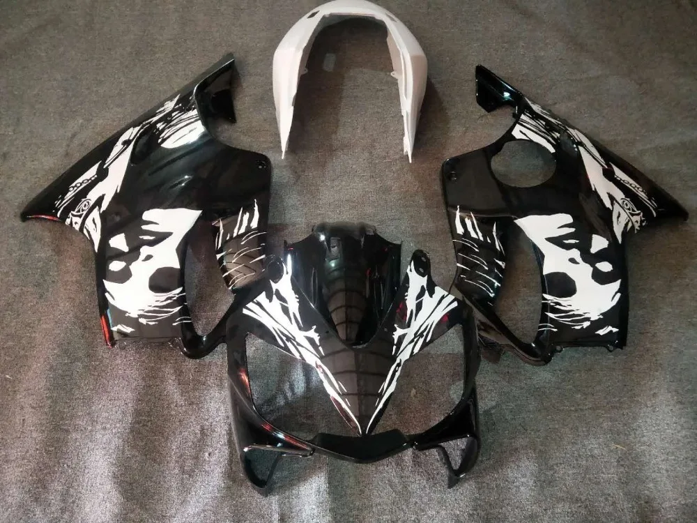 Km для 2004 2005 CBR600F4i 2006 2007 cbr 600 f4i литьевая форма цвет черный обычный