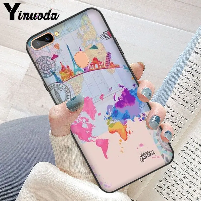 Travel in the world map Plane plans
