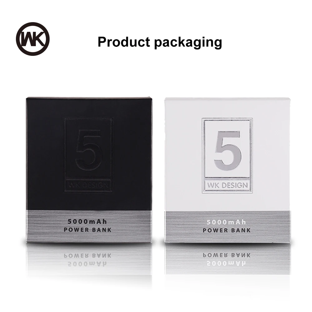 Mini Power bank 18650 Battery 5000mAh Portable External Charger Small Powerbank Pover Bank for iphone xiaomi Samsung accessories