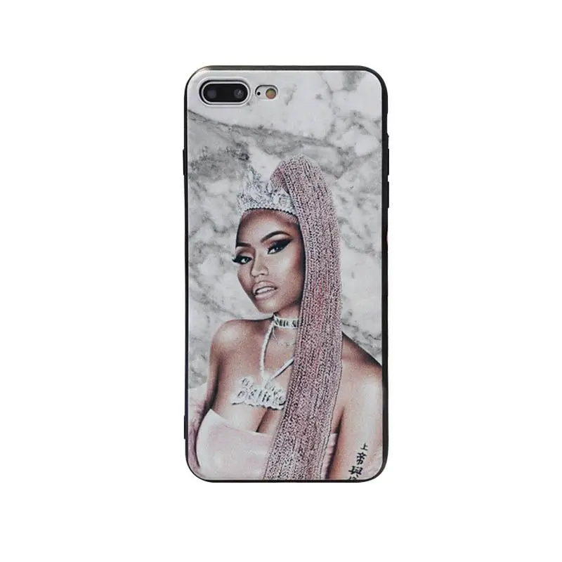 MaiYaCa рэп певец Ники Minaj ТПУ силиконовый чехол для iphone X XS XR XS Max 8 8plus 7plus 6s plus 6 6plus - Цвет: 1