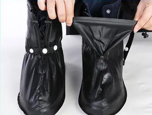 Aleafalling складной портативный водонепроницаемый чехол для обуви с пряжкой утолщенные резиновые сапоги противоскользящие износостойкие пластиковые крышки SC59