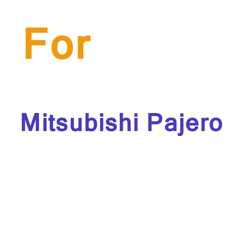 Cawanerl уплотнение всего автомобиля уплотнительная прокладка комплект звукоизоляция резиновая уплотнительная прокладка уплотнение края для Mitsubishi Pajero Space ASX - Цвет: For Pajero