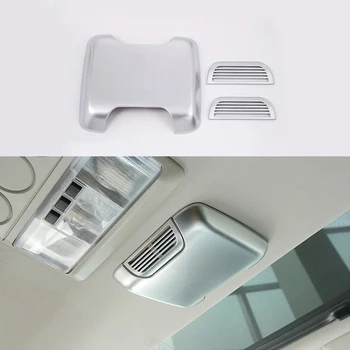 

3x Chrome Car Top Roof Air Vent Outlet Panel Trim Cover For Land Rover LR4 2010-2016 & Range Rover Sport 2010-2013