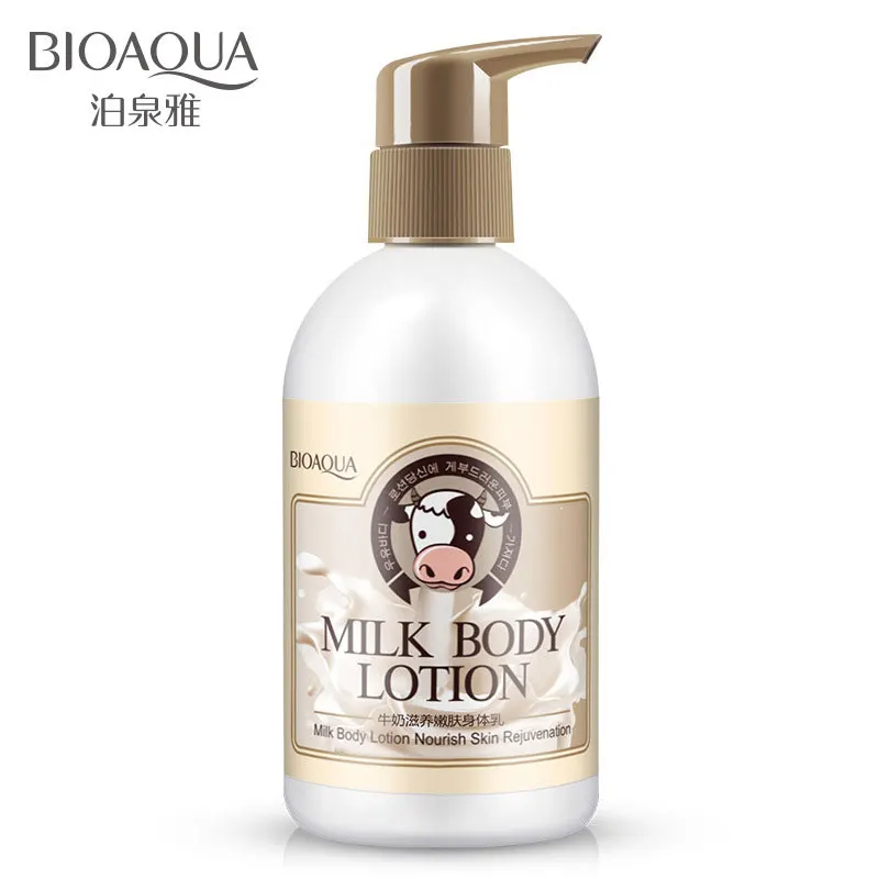 

BIOAQUA Milk Skin Care Product Whitening Skin Moisturizing Cream Anti Wrinkles Body Care Shower Body Bleaching Cream Body Lotion