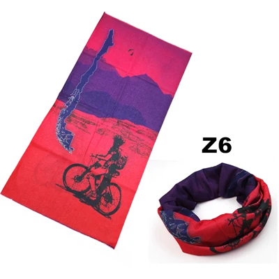 Горячая распродажа# бесшовная Волшебная бандана для мужчин и женщин шарф ветрозащитная велосипедная повязка на голову Спорт на открытом воздухе Лыжная бандана головные уборы маски - Цвет: Z6