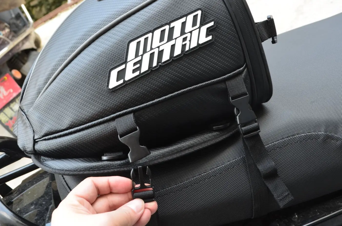 MOTOCENTRIC Motorcycle Bag Waterproof Motorbike Saddle Bags Tail Bag Moto Luggage Suitcase Travel Shoulder Luggage Top Case