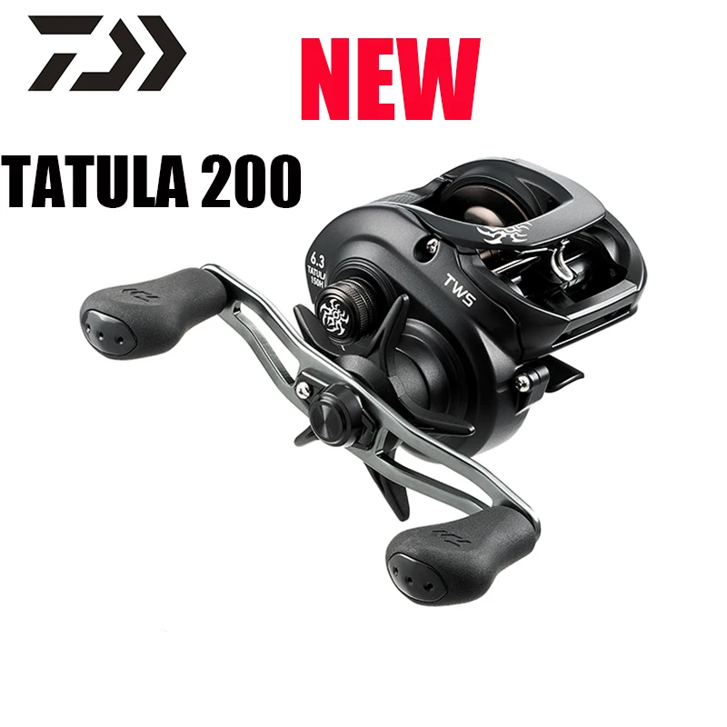 Рыболовная катушка DAIWA TATULA 200 200H/200HS/200HL/200HSL 8BB 6 3: 1/7.3:1 Ridgid с алюминиевой рамой и