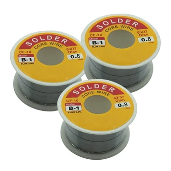 

1pcs 0.8mm Tin Lead Melt Rosin Core Flux Solder Soldering Welding Wire Reel