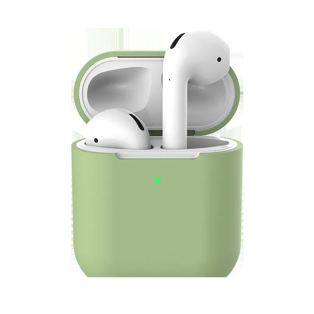 Для airpods iPad Air 2 силиконовый чехол Беспроводной Bluetooth наушники для i60 наушники-вкладыши tws с i10 наушники-вкладыши tws с i9s i7s i70 i80 i90 i100 i200 - Цвет: qianluTC2dai